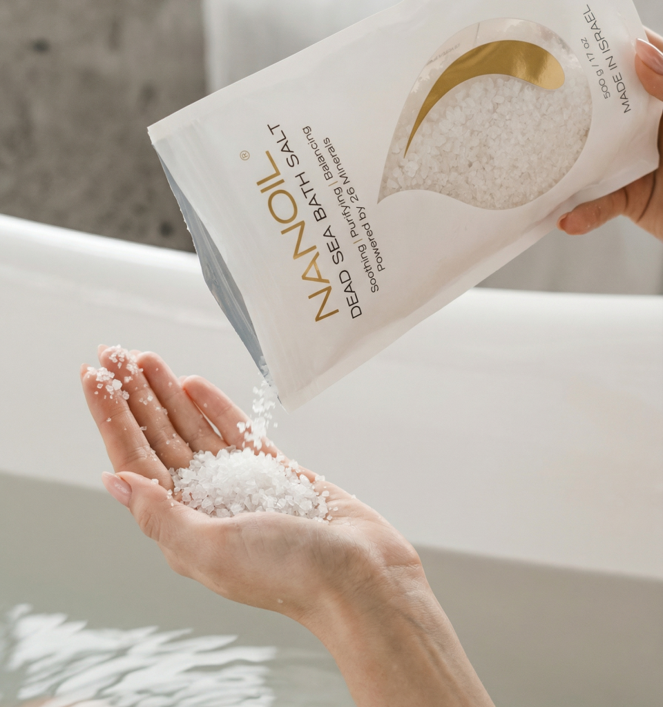 kylpysuola jaloille nanoil